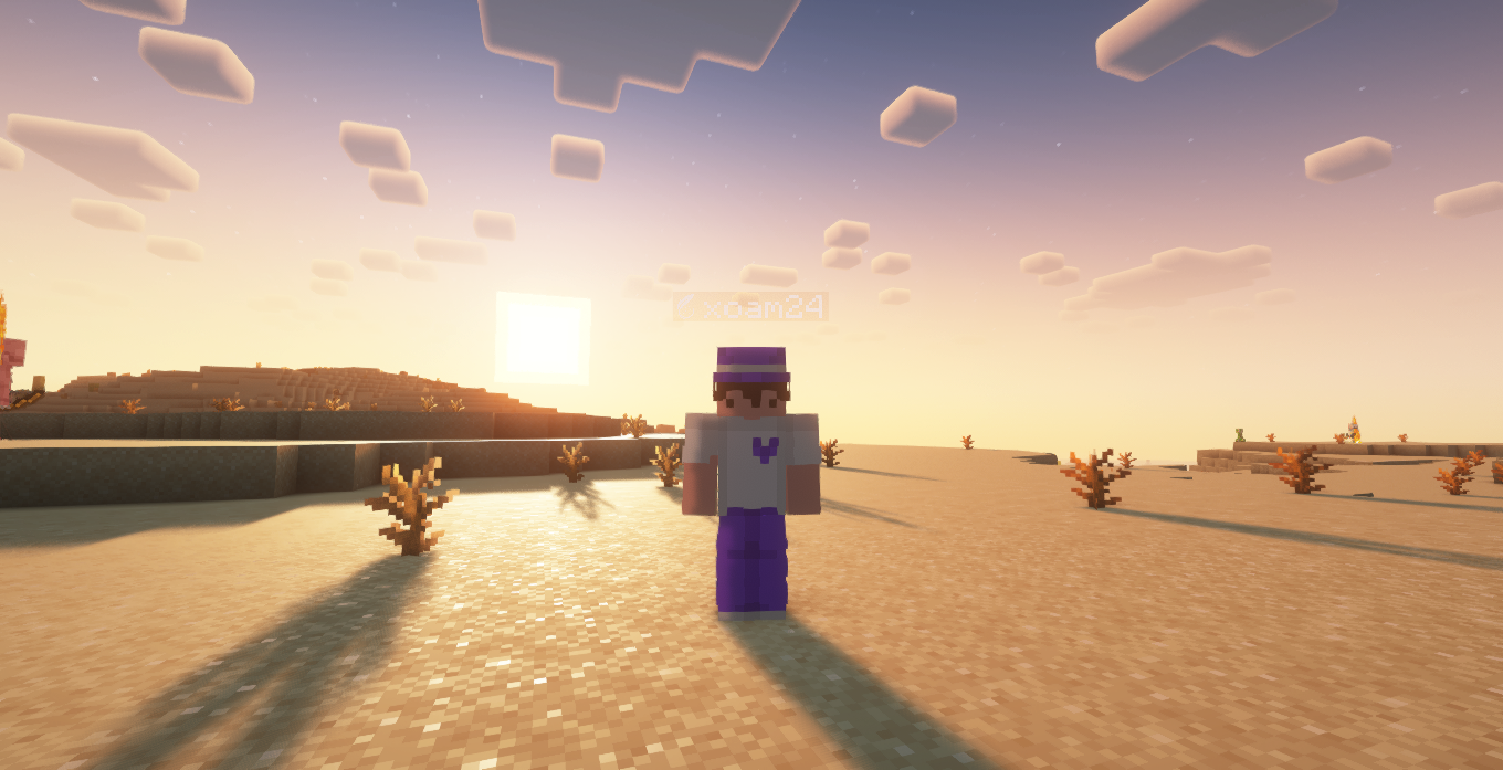 Minecraft Postavička